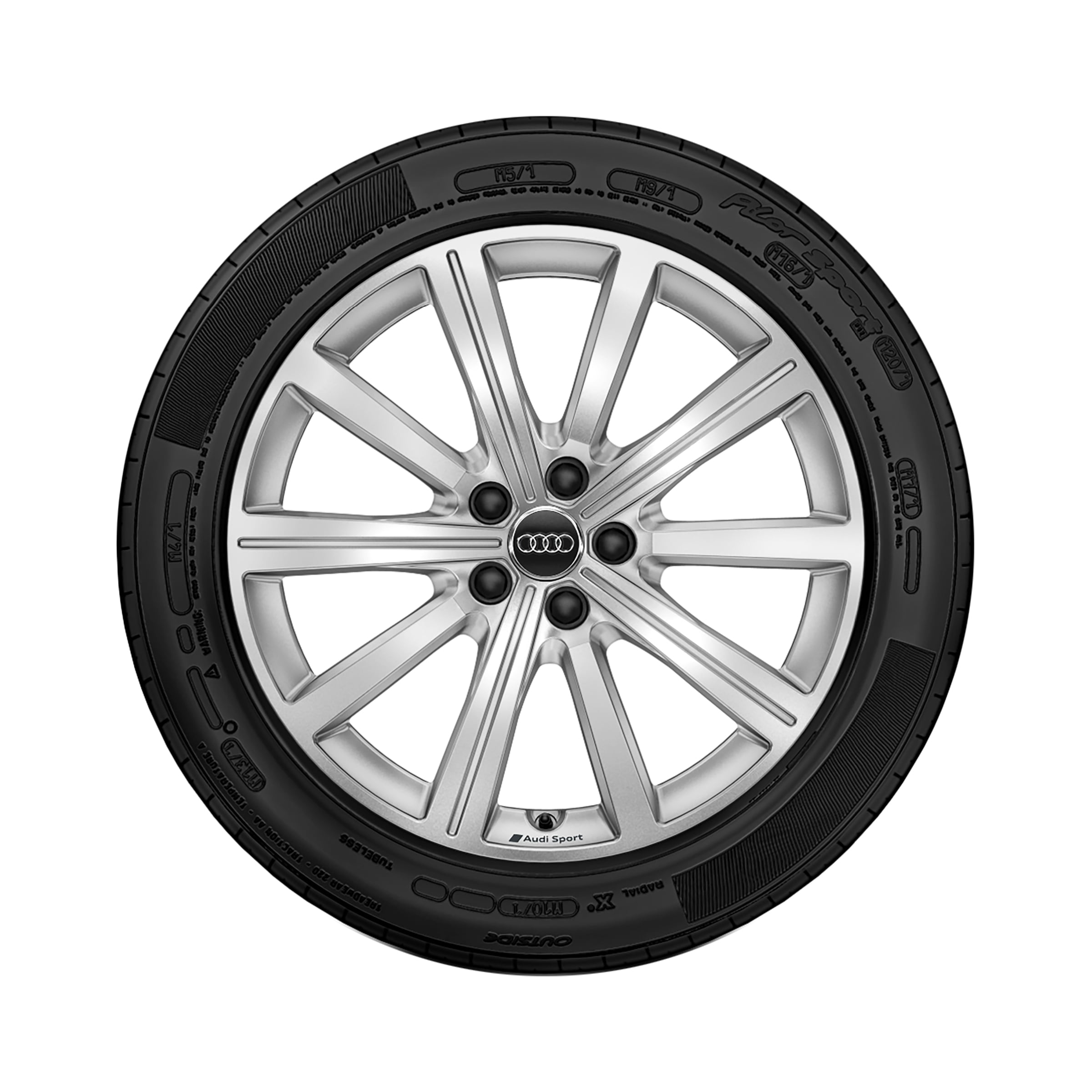 Rad, 10-Speichen-Stern Rad, 10-Speichen-Stern