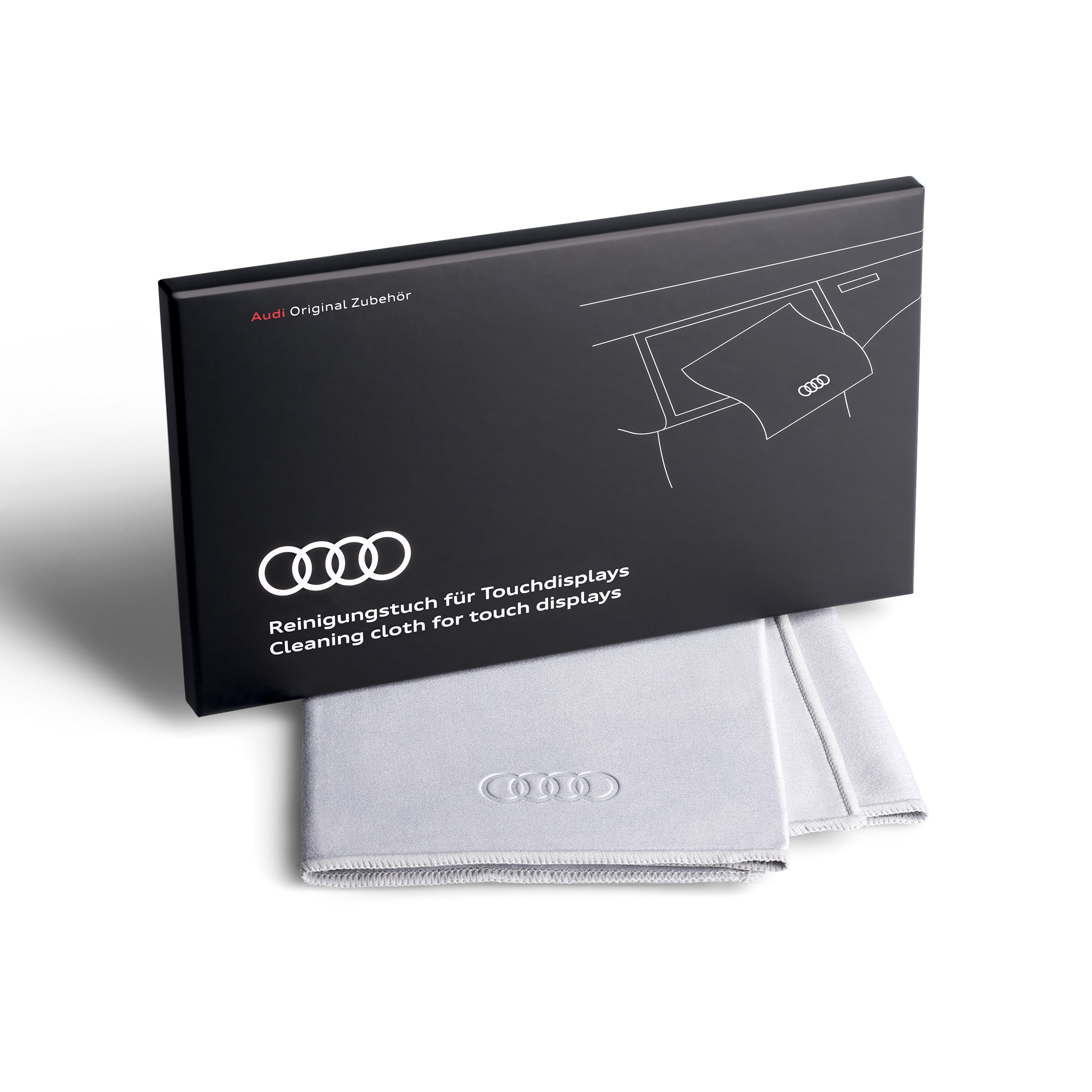 Audi Duftgecko/Lufterfrischer, schwarz, 000087009D