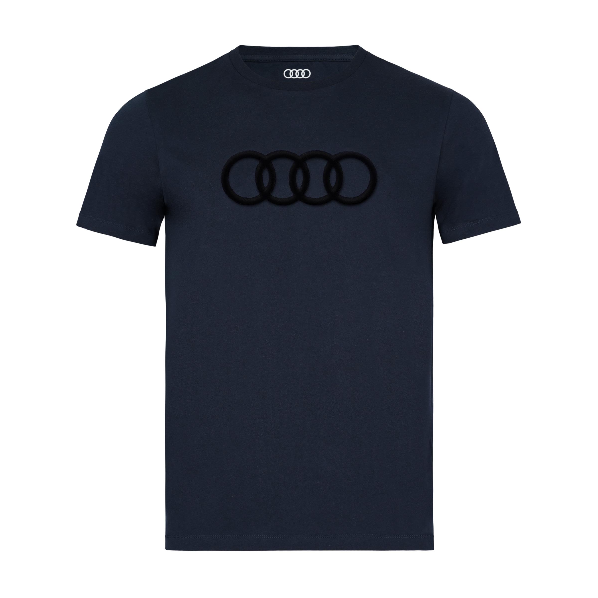 Audi T-Shirt Ringe, Herren, dunkelblau