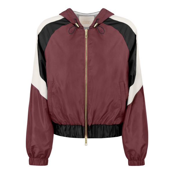 Audi Windbreaker, Damen, bordeaux-schwarz Audi Windbreaker, Damen, bordeaux-schwarz