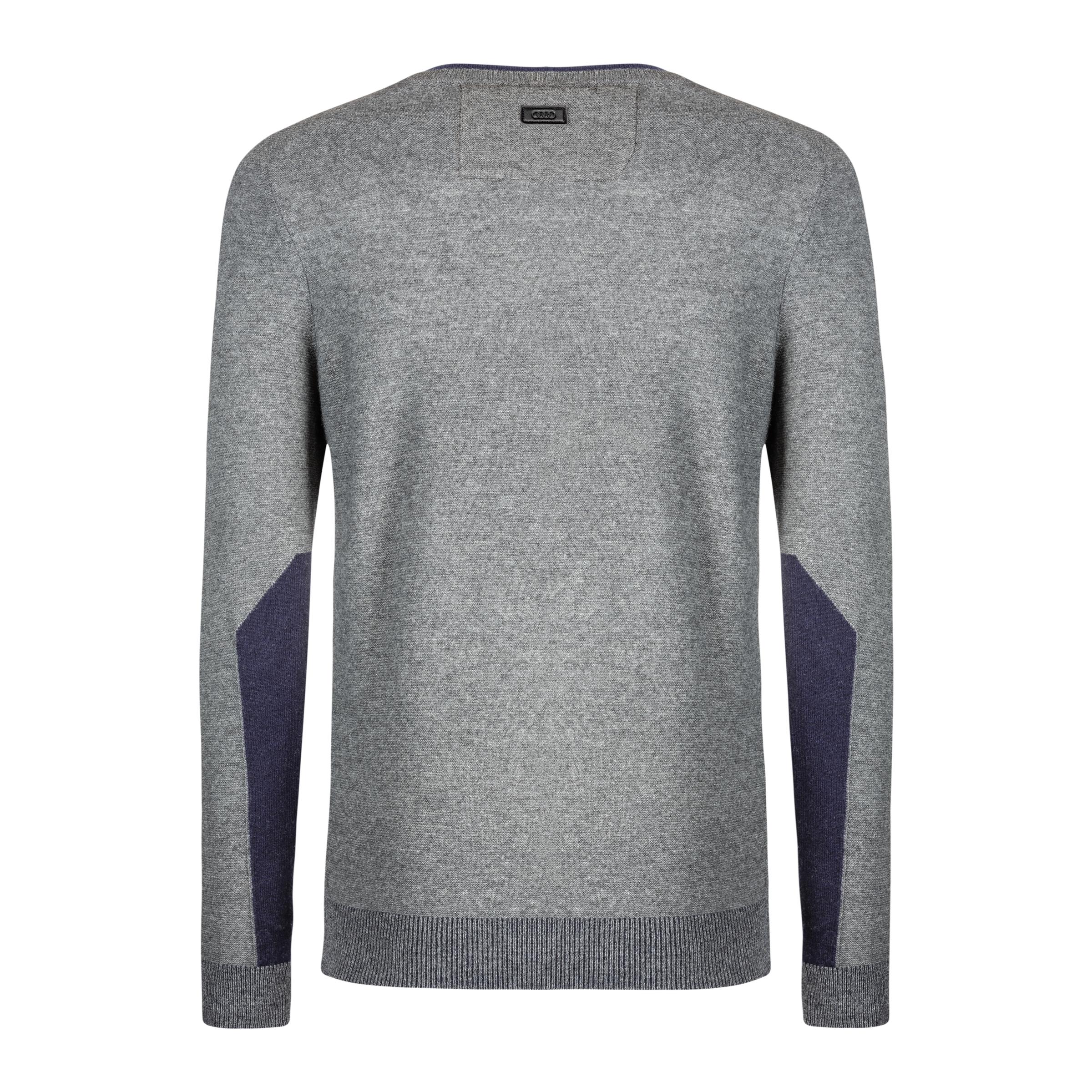 Audi Strickpullover, Herren, grau