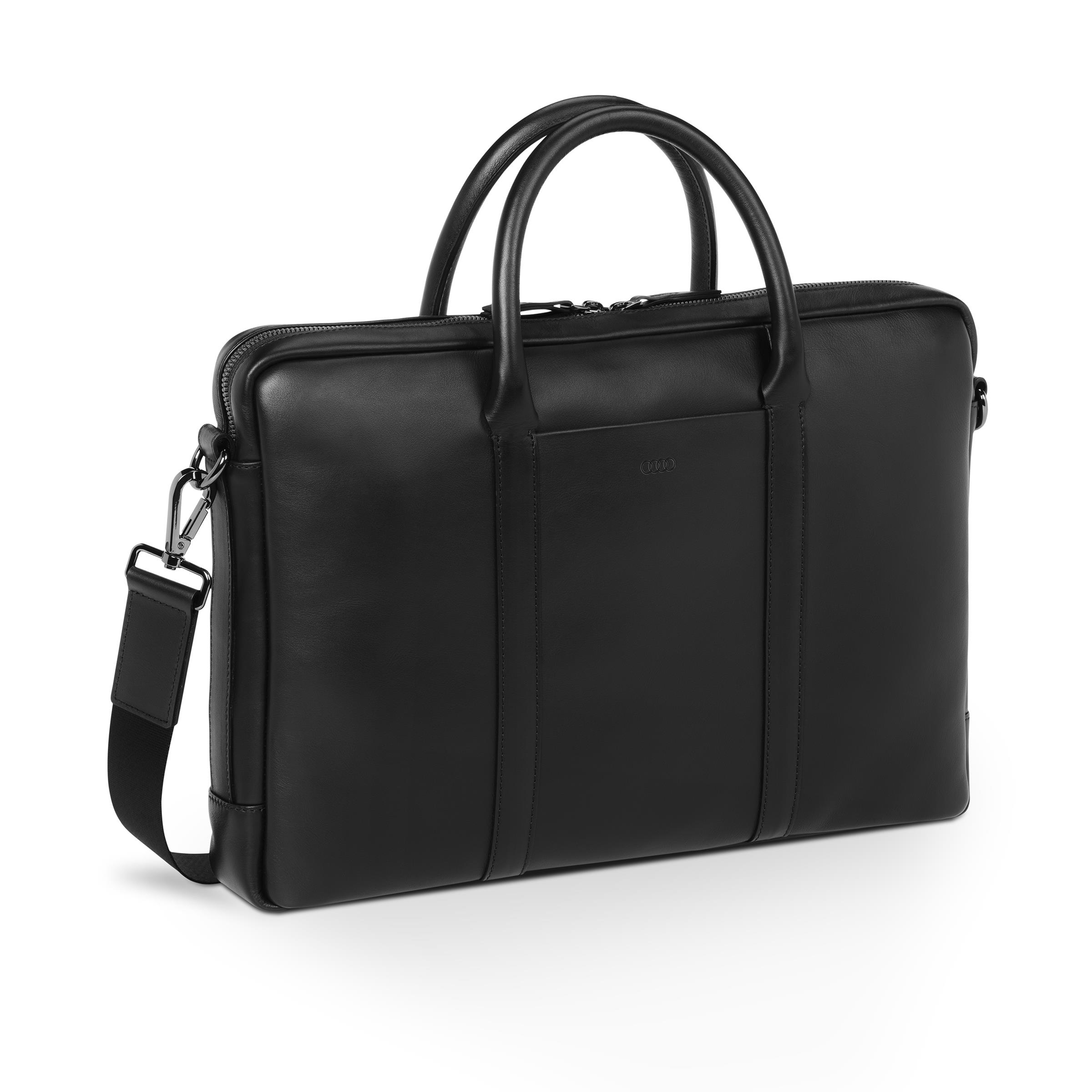 Audi Businesstasche Leder, schwarz Audi Businesstasche Leder, schwarz