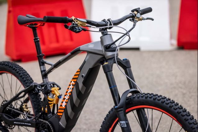 Audi Electric Mountainbike / E-Bike -  Powered by Fantic