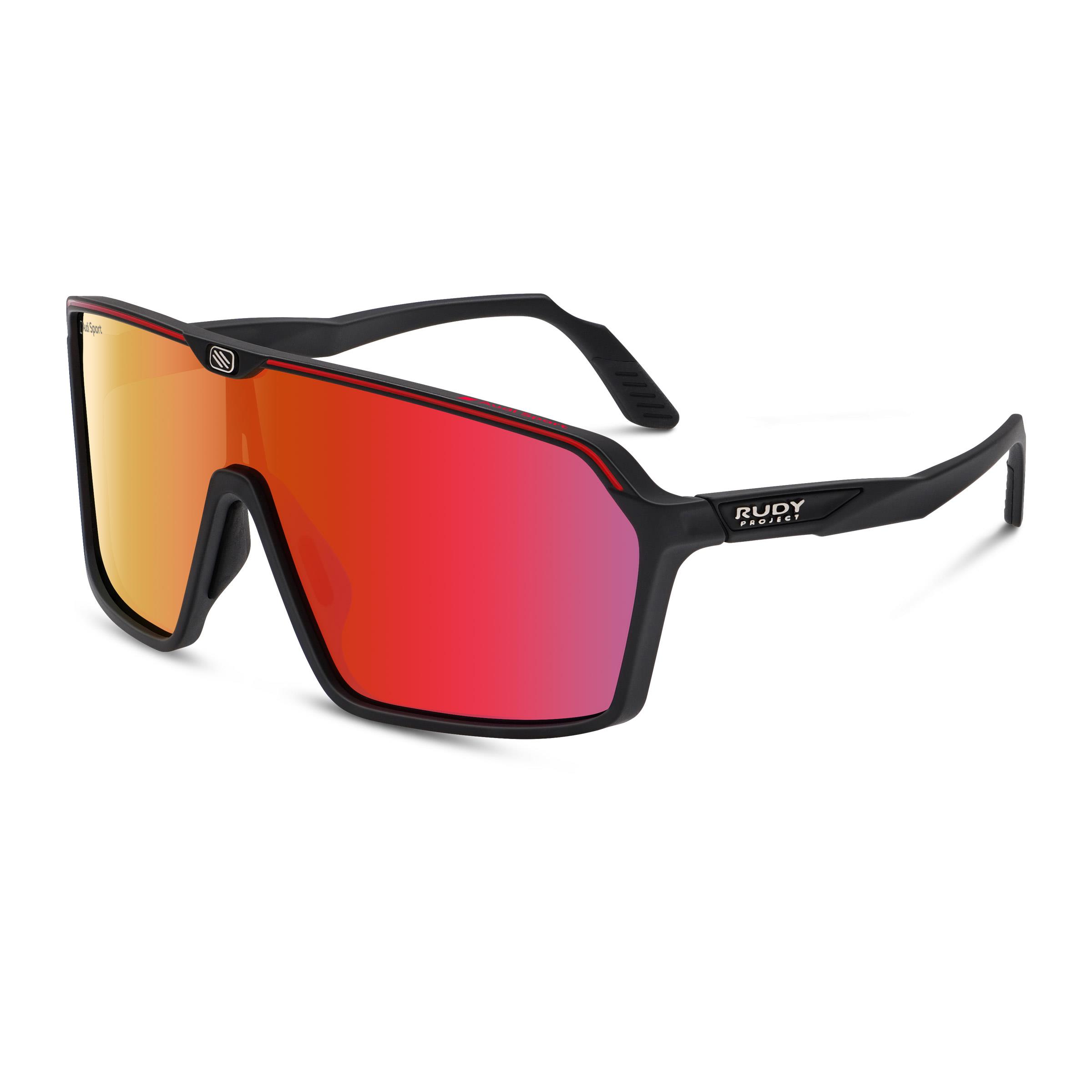 Audi Sport Sonnenbrille verspiegelt, schwarz/rot