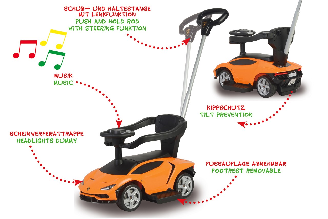 Rutscher Lamborghini Centenario orange 3in1
