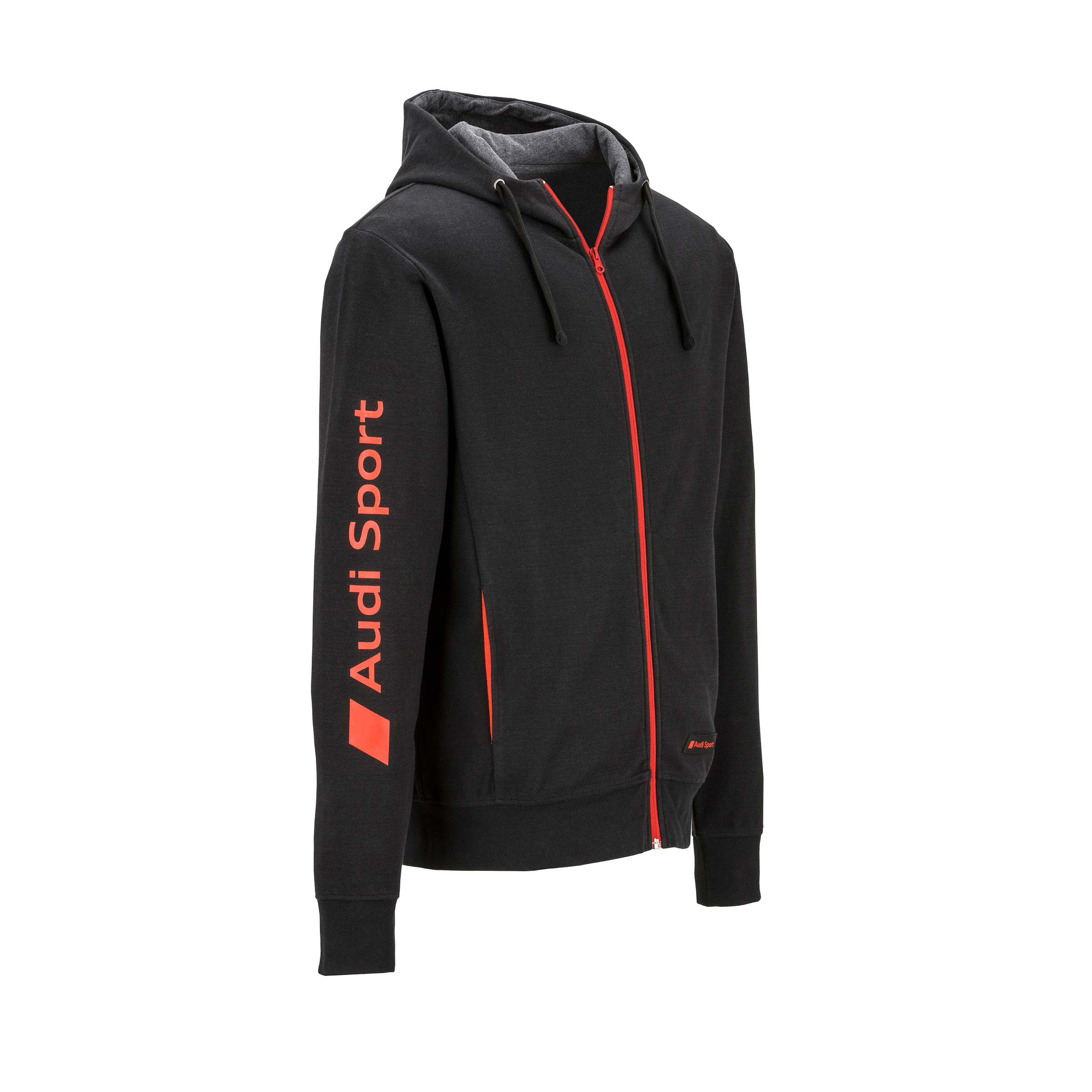 Audi Sport Sweatjacke, Herren, schwarz