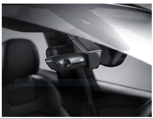 Audi Original Dashcam (Universal Traffic Recorder 2.0) Front- und Heckkamera