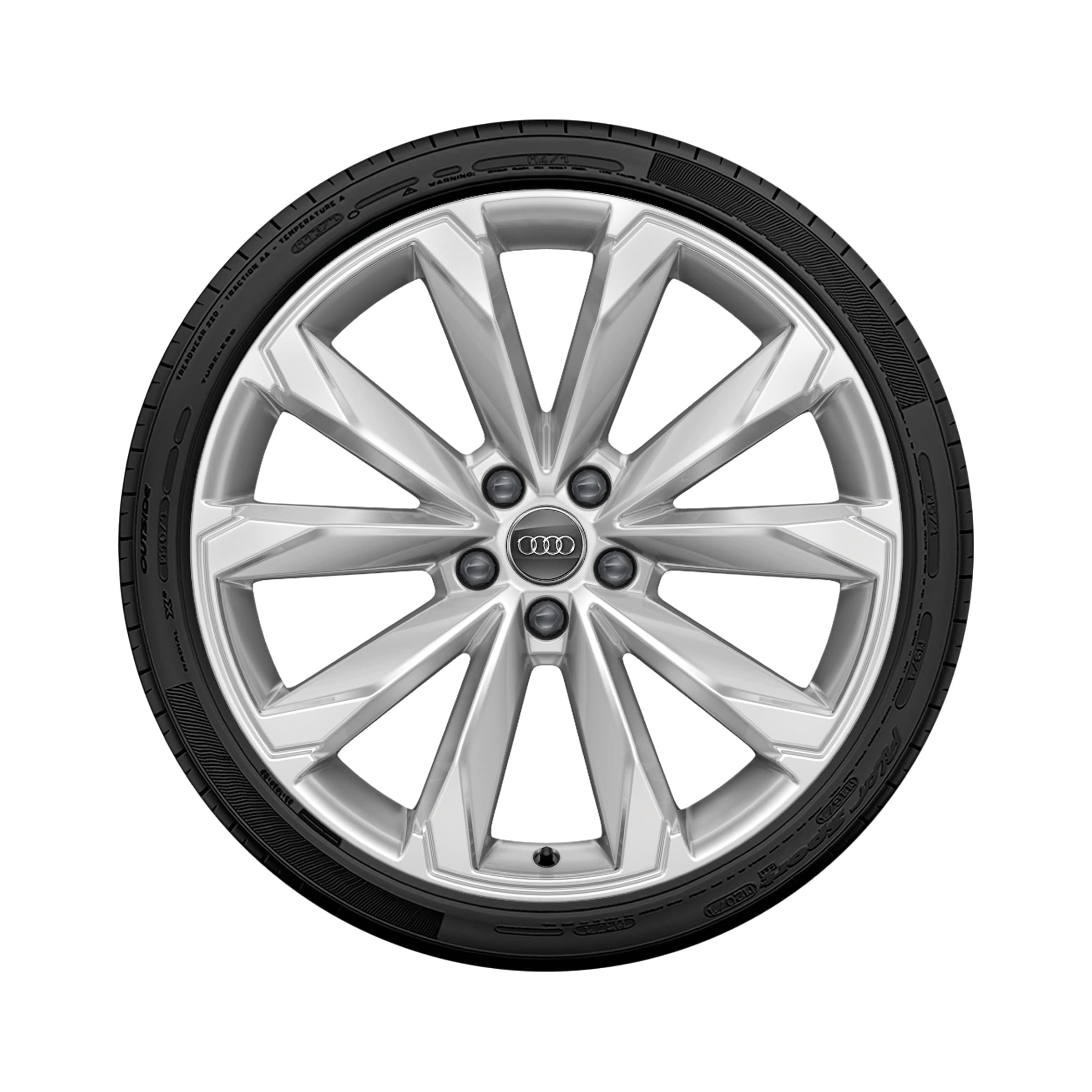 Rad, 10-Speichen-V Rad, 10-Speichen-V