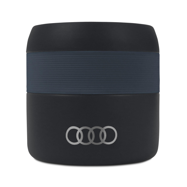 Audi Lunchbox, Edelstahl, schwarz Audi Lunchbox, Edelstahl, schwarz