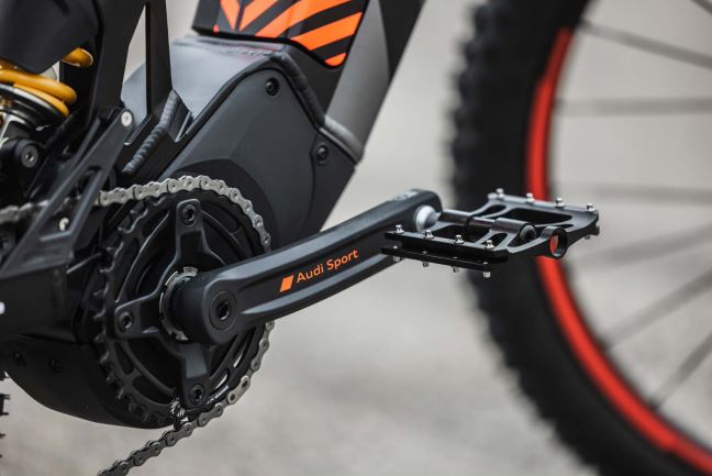 Audi Electric Mountainbike / E-Bike -  Powered by Fantic