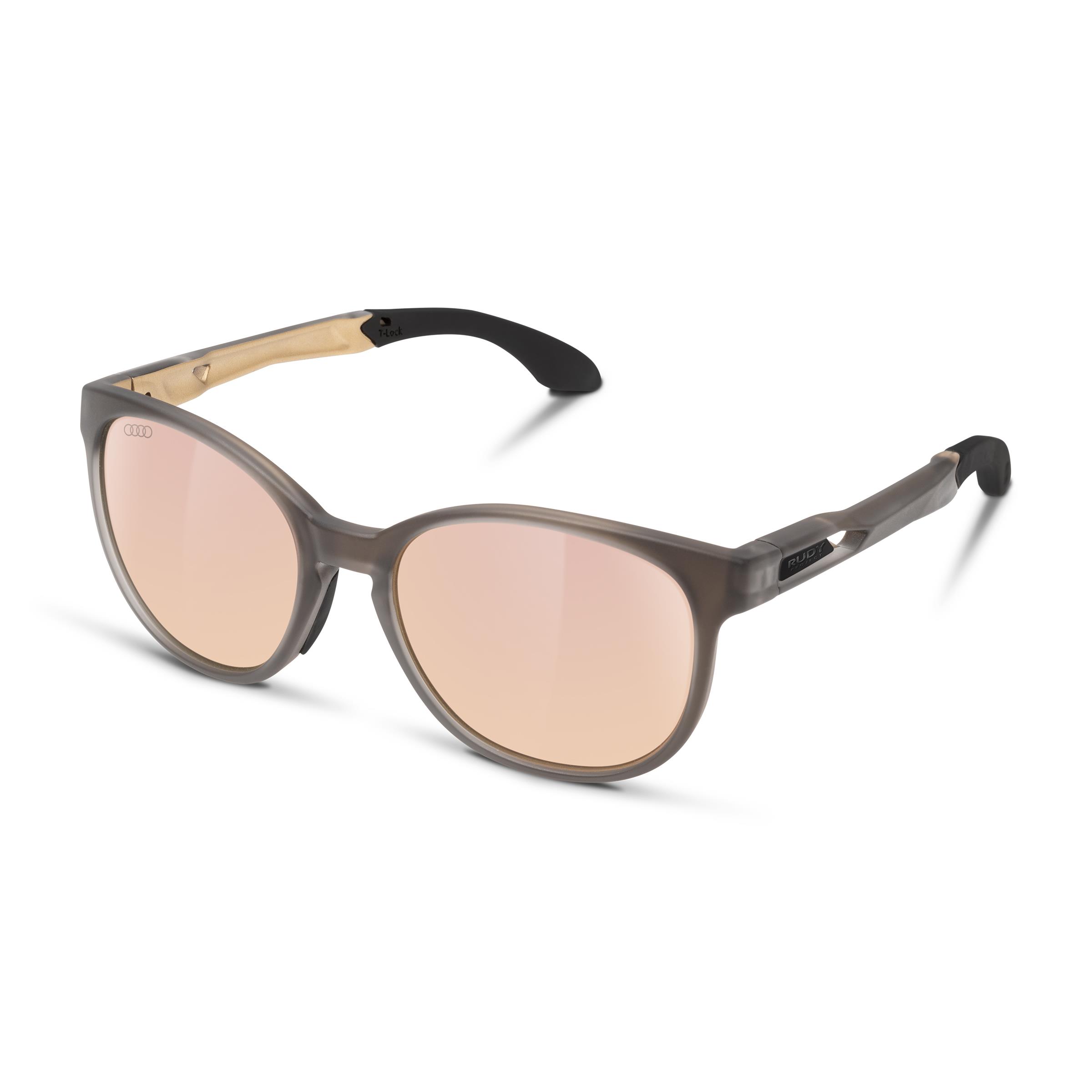 Audi Sonnenbrille, hellbraun/gold Audi Sonnenbrille, hellbraun/gold