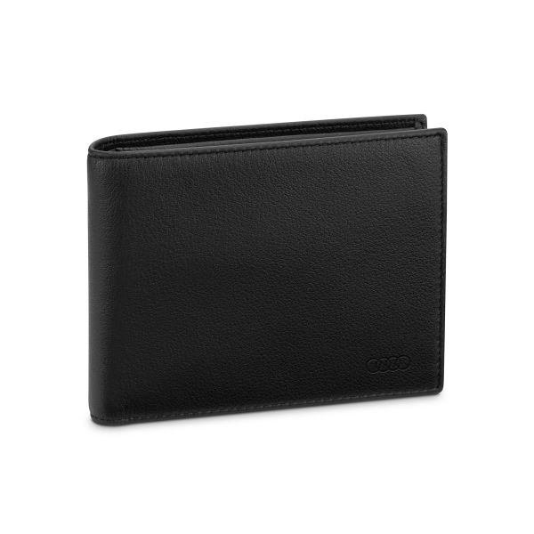 Audi Minibörse Leder, Herren, schwarz Audi Minibörse Leder, Herren, schwarz