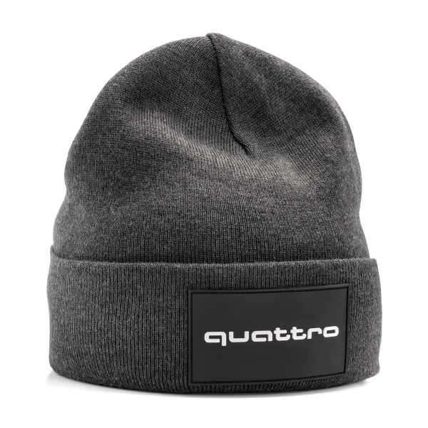 quattro Strickmütze, grau