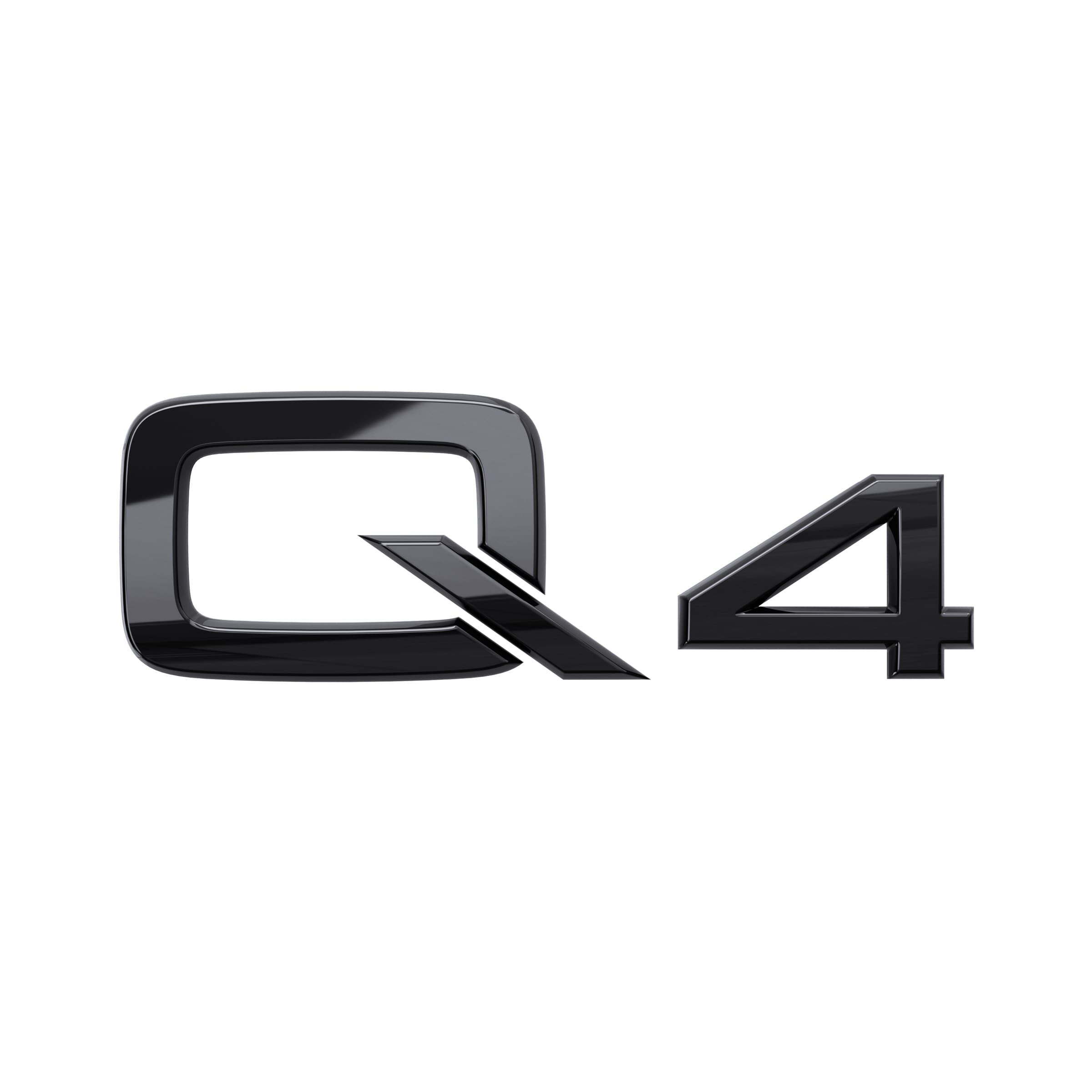 Modellbezeichnung Q4 in Schwarz
