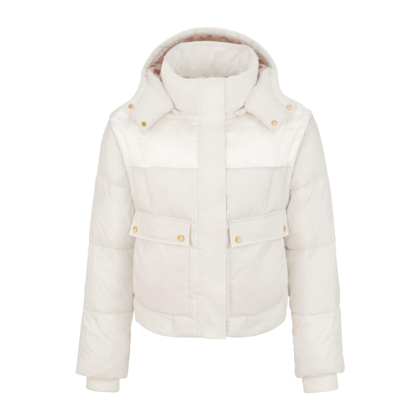 Audi Pufferjacke 4 in 1, Damen, creme Audi Pufferjacke 4 in 1, Damen, creme