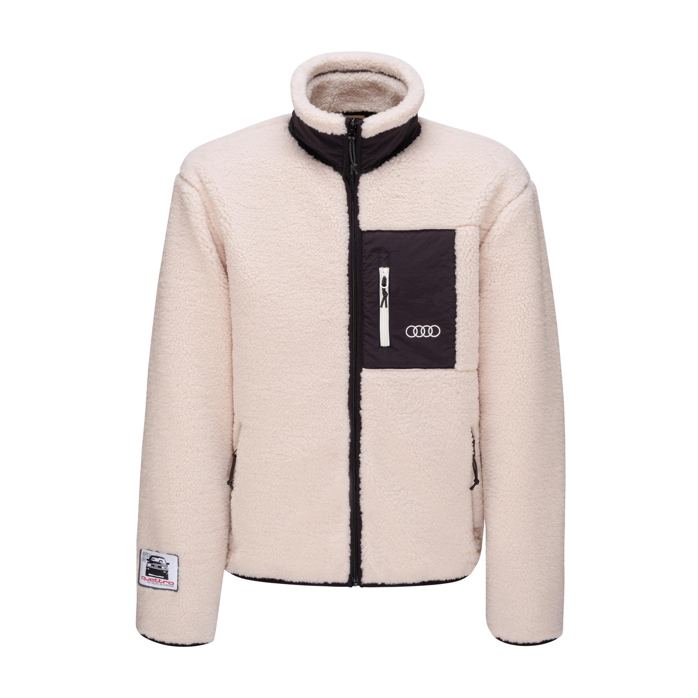 Audi Kaipola ´86 Fleecejacke, unisex, offwhite