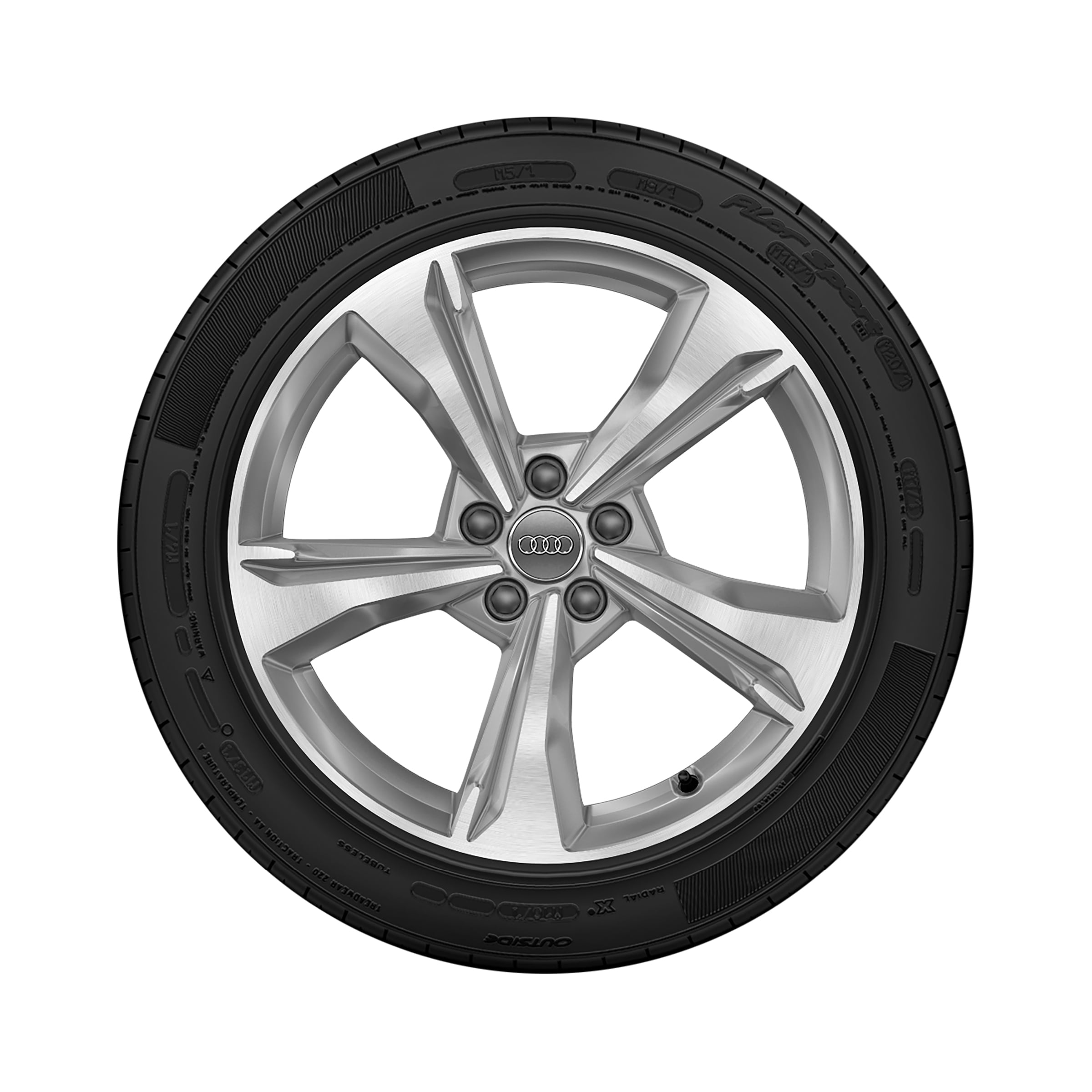 Rad, 5-Speichen-Dynamik Rad, 5-Speichen-Dynamik