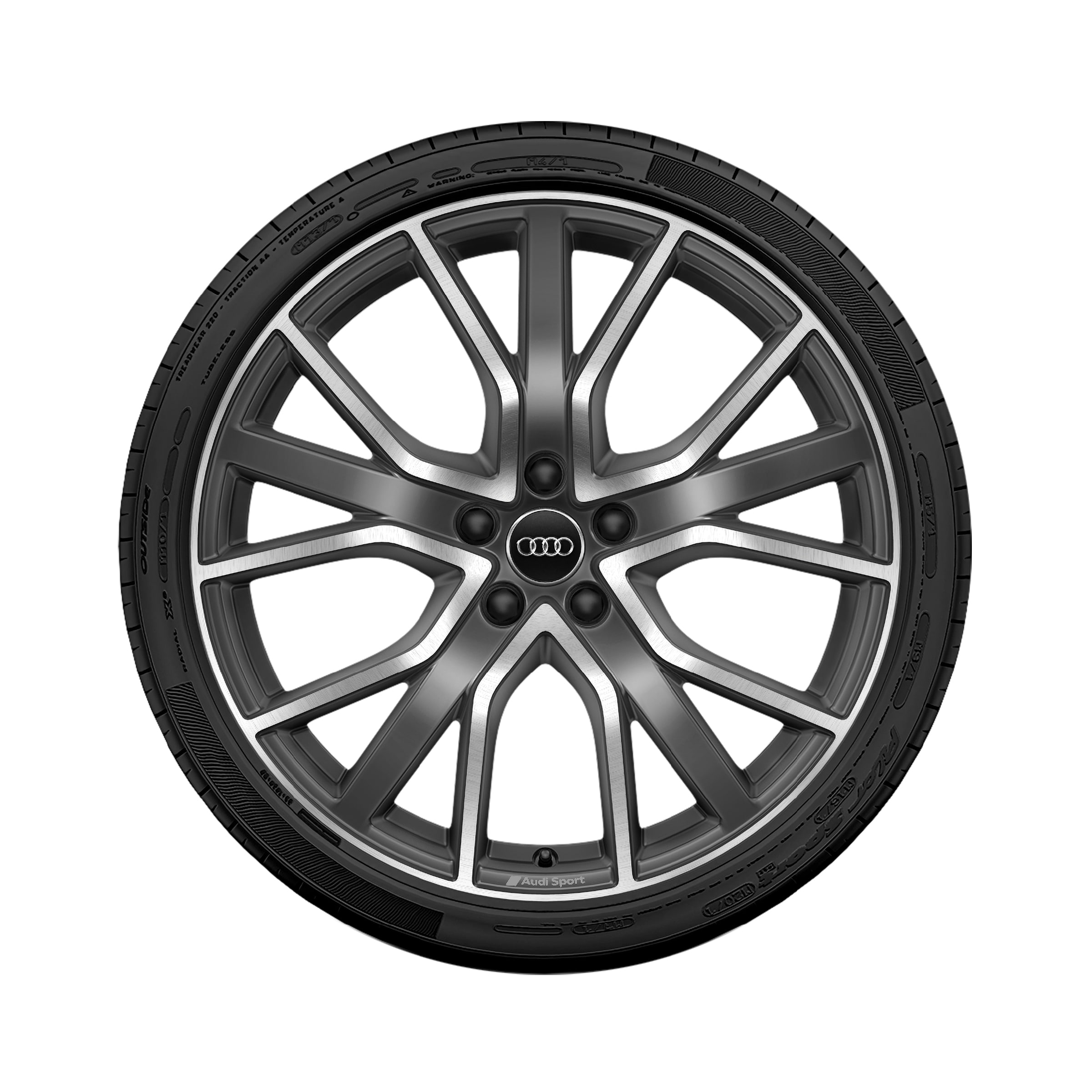 Rad Audi Sport, 5-V-Speichen-Stern Rad Audi Sport, 5-V-Speichen-Stern
