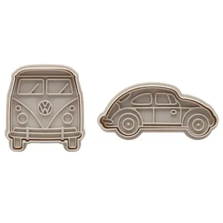 Volkswagen Keksausstecher-Set Käfer und T1
