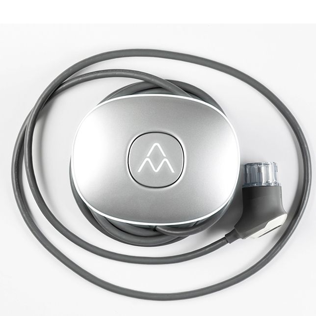 Charge Amps Halo 100308 Wallbox (11 kW, 7,5m Typ 2 Kabel, RFID, WLAN, DC-Schutz, Schuko-Steckdose) 