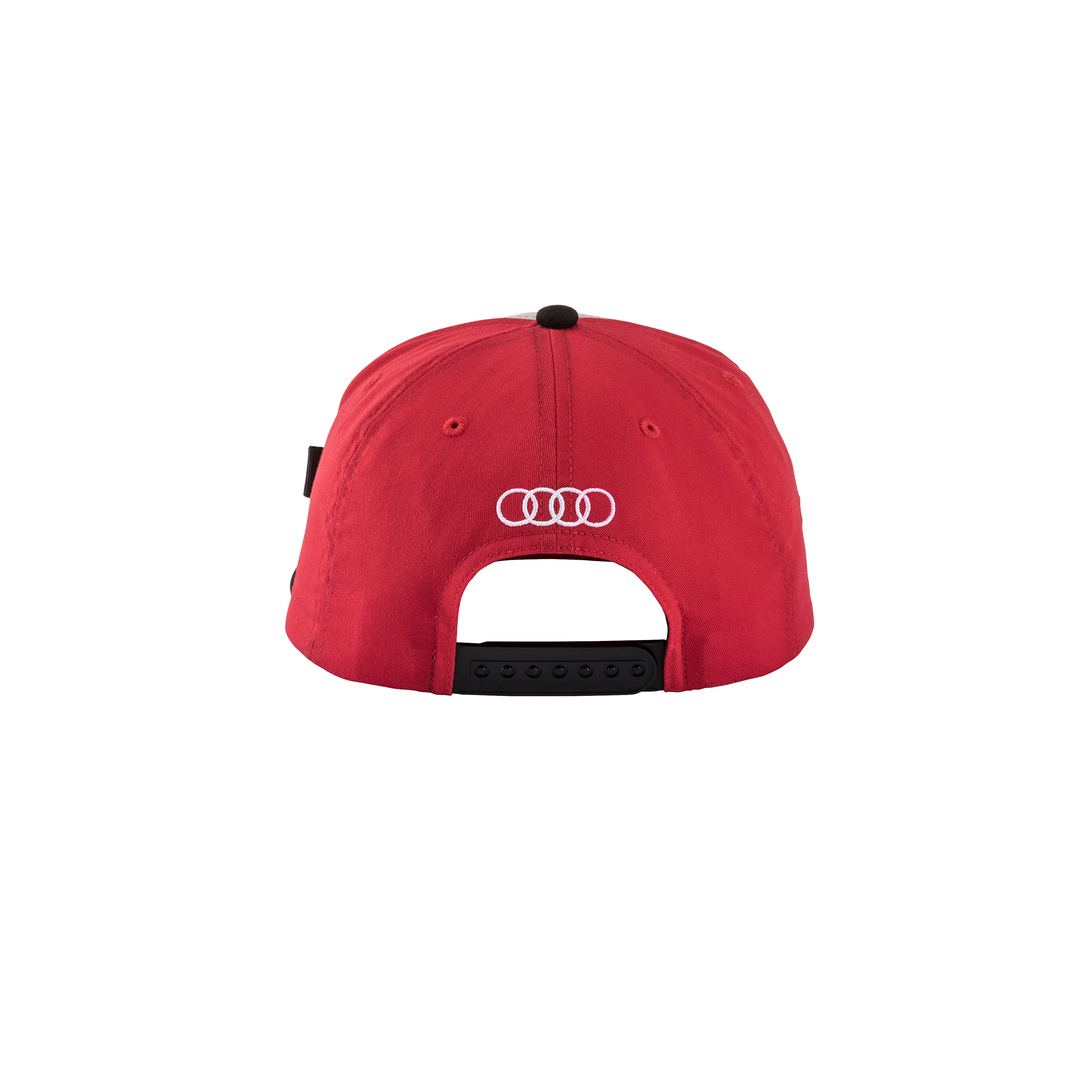 Audi Cap ADUI, Kinder, grau/rot