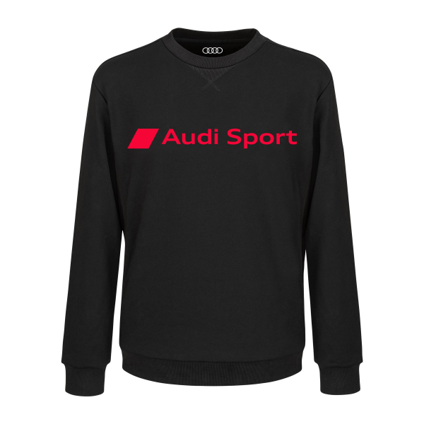 Audi Sport Sweater, Herren, schwarz Audi Sport Sweater, Herren, schwarz