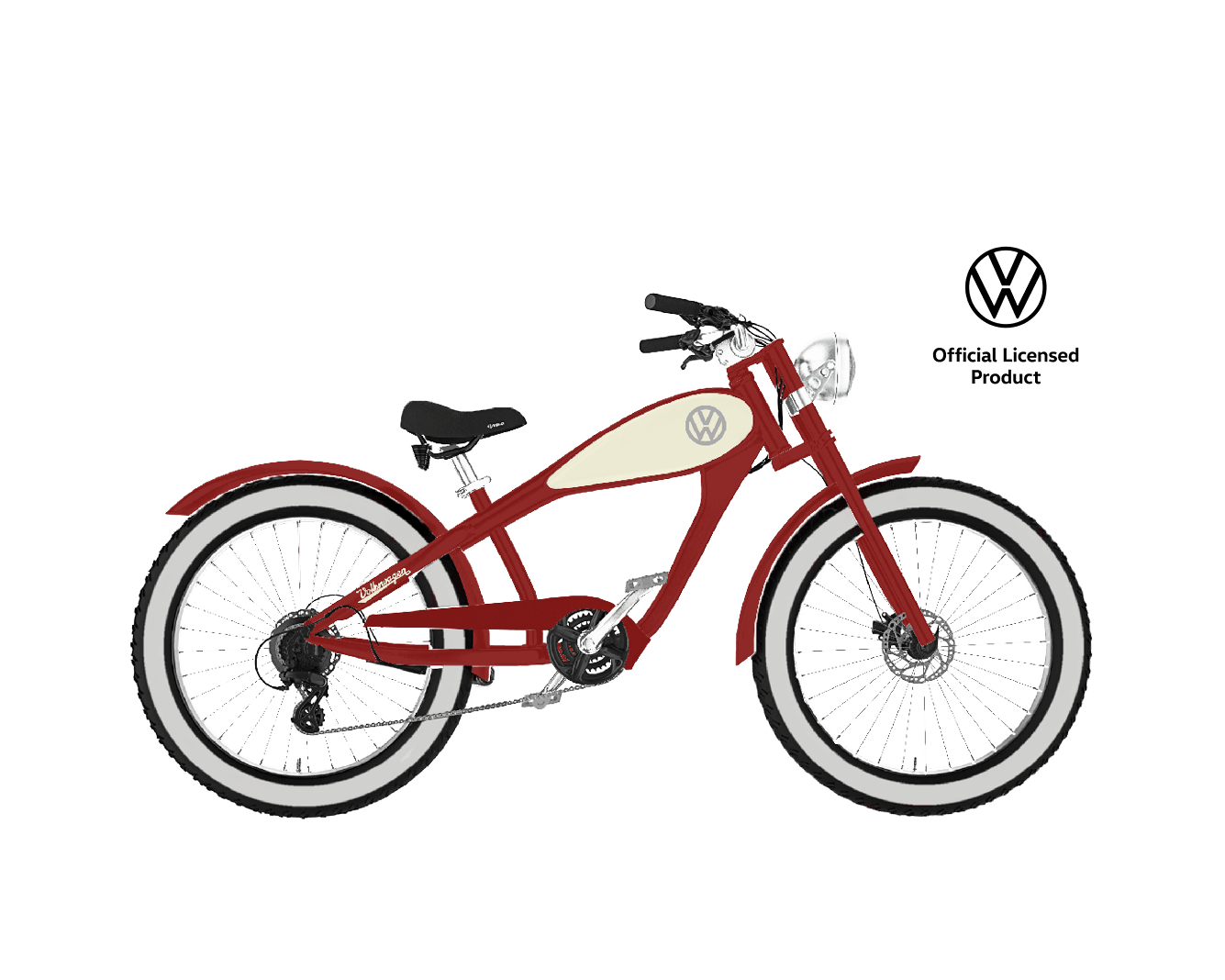 MC E-Bike Volkswagen Bulli Biker 26" MC E-Bike Volkswagen Bulli Biker 26"