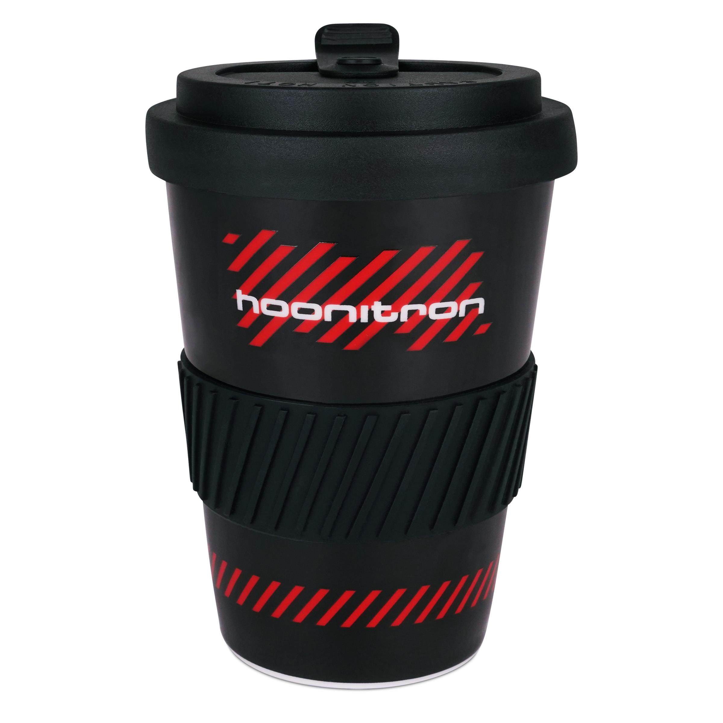 Audi Sport, hoonitron Trinkbecher, schwarz/rot