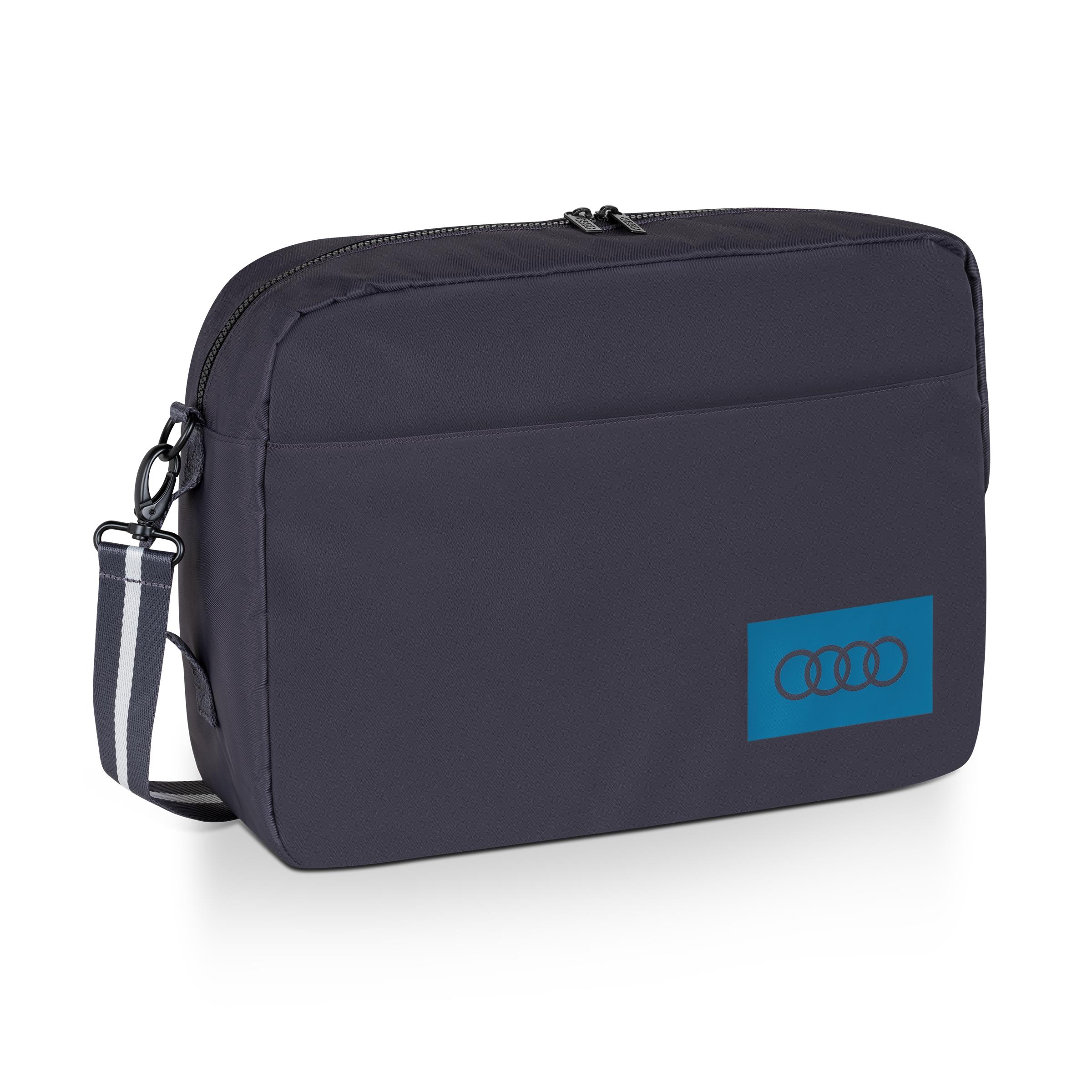 Audi Messengertasche 2 in 1, grau