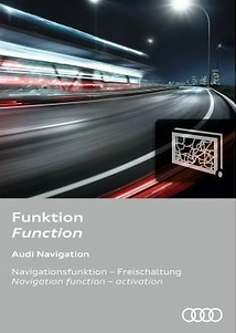 Audi Q2 Navigationsfreischaltung