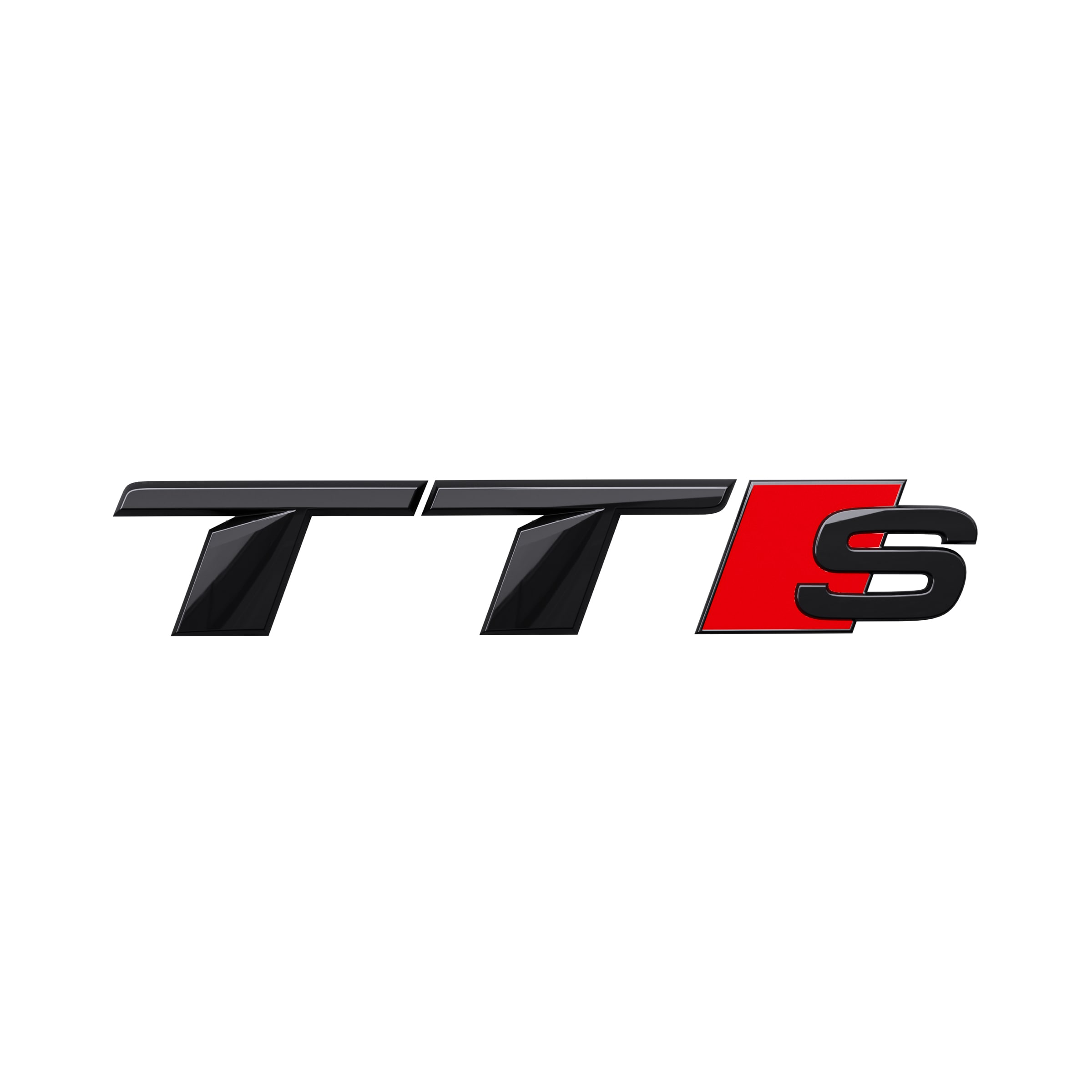 Modellbezeichnung TTS in Schwarz