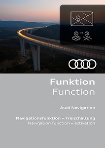 Audi A1, Q3 Navi Freischaltung
