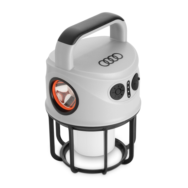 Audi Outdoor Lampe mit Powerbank Audi Outdoor Lampe mit Powerbank