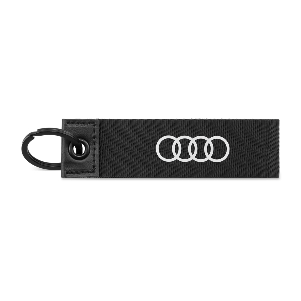 Audi Schlüsselanhänger, schwarz