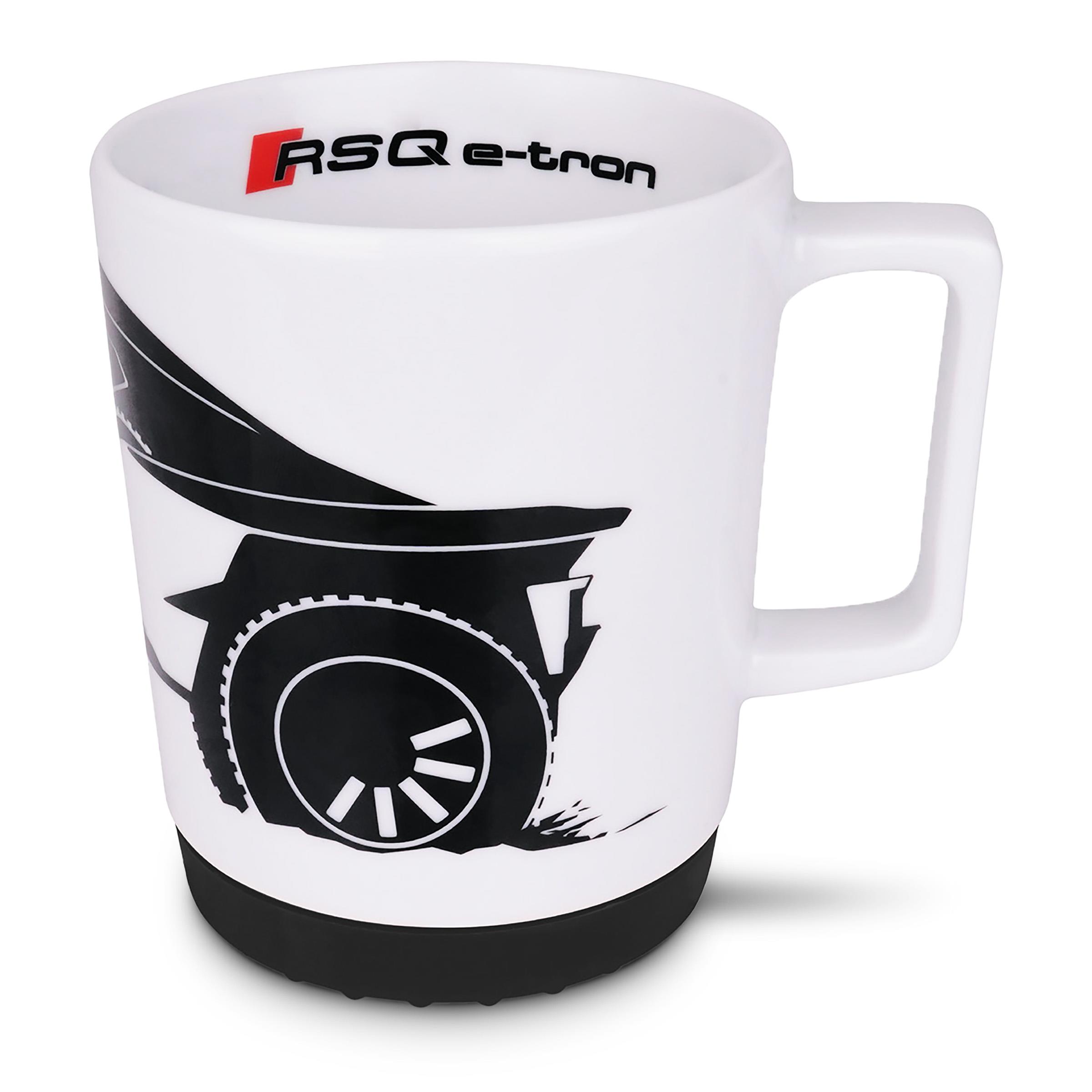 Audi Sport Tasse RS Q e-tron, weiß