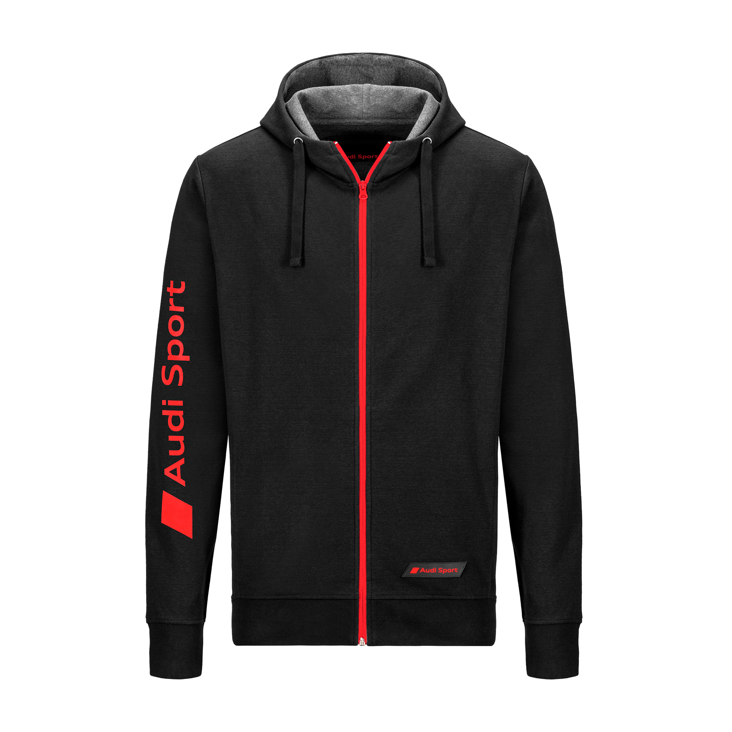 Audi Sport Sweatjacke, Herren, schwarz