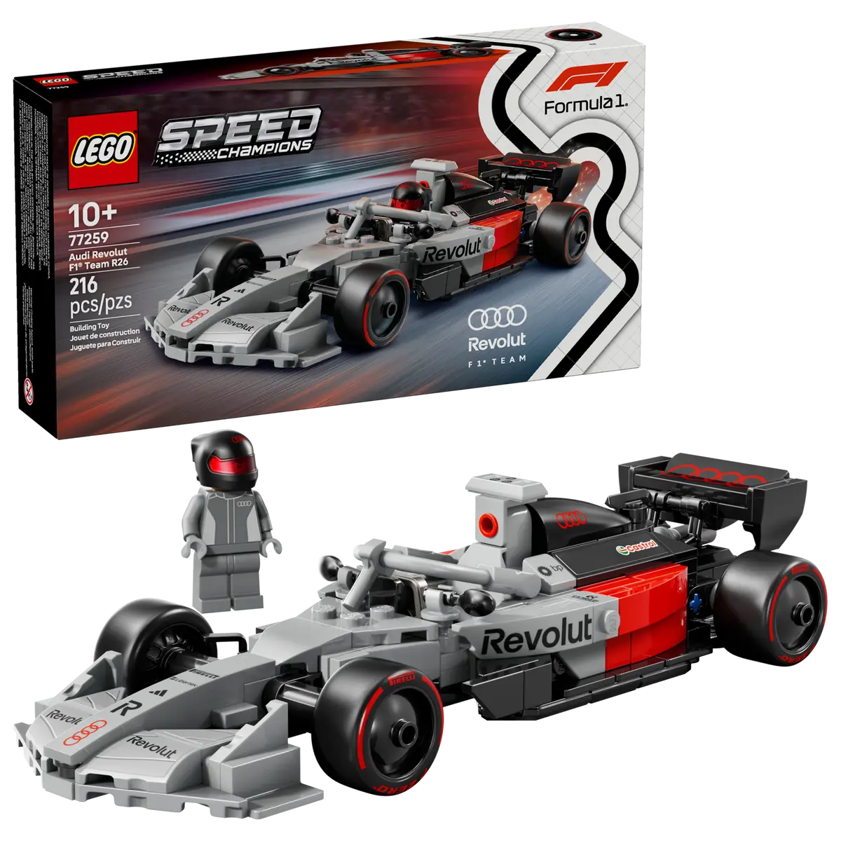 Lego Sp. Champ. Audi Revolut F1® R26, gr/rot/sw