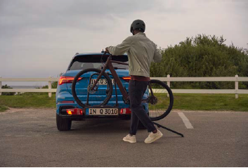 Audi Original Fahrradträger für die Anhängevorrichtung faltbar