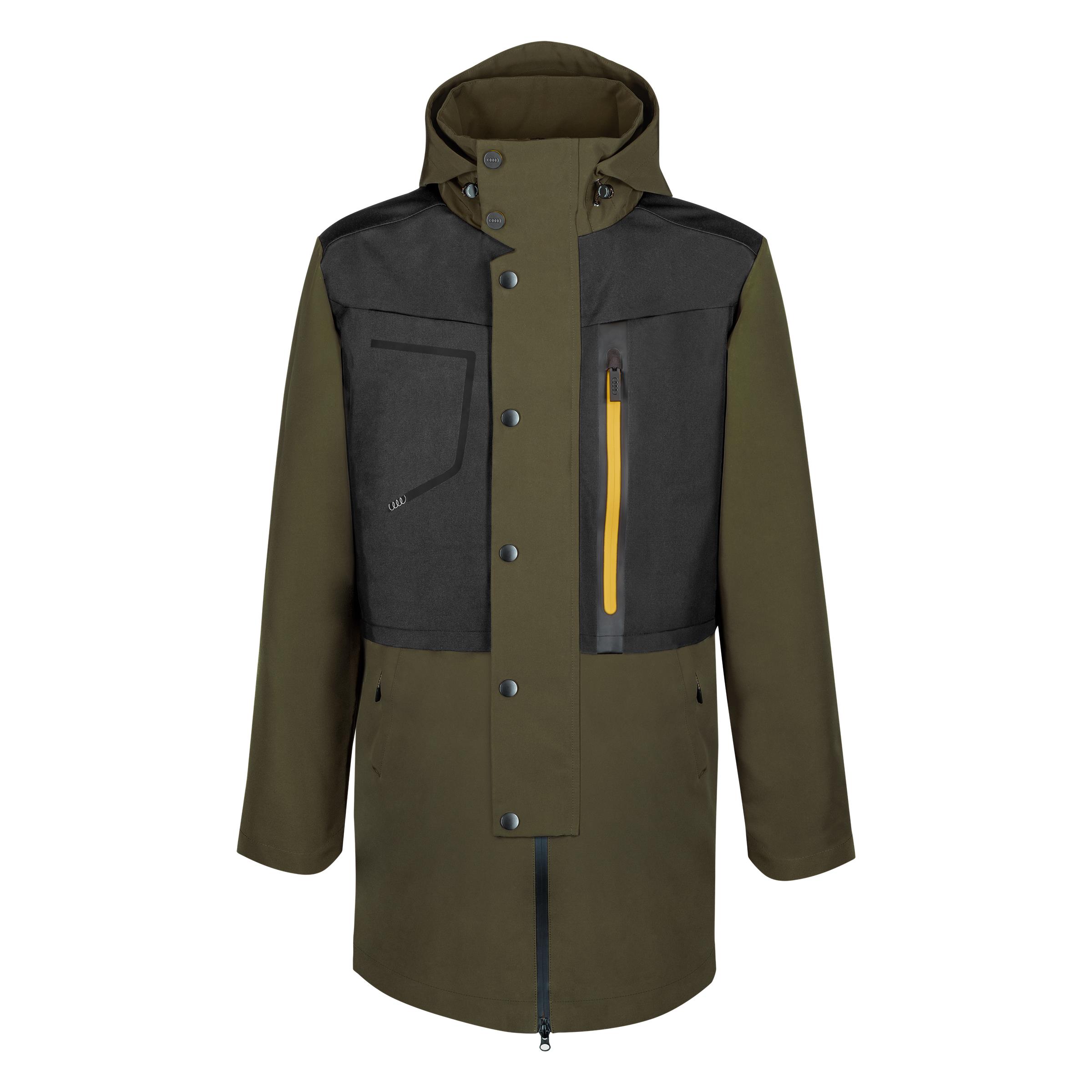 Audi Parka Jacke, Herren, grün