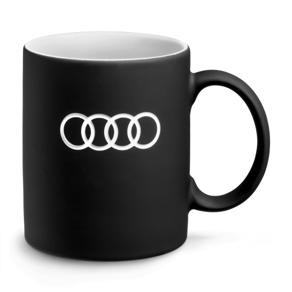 Audi Tasse, schwarz