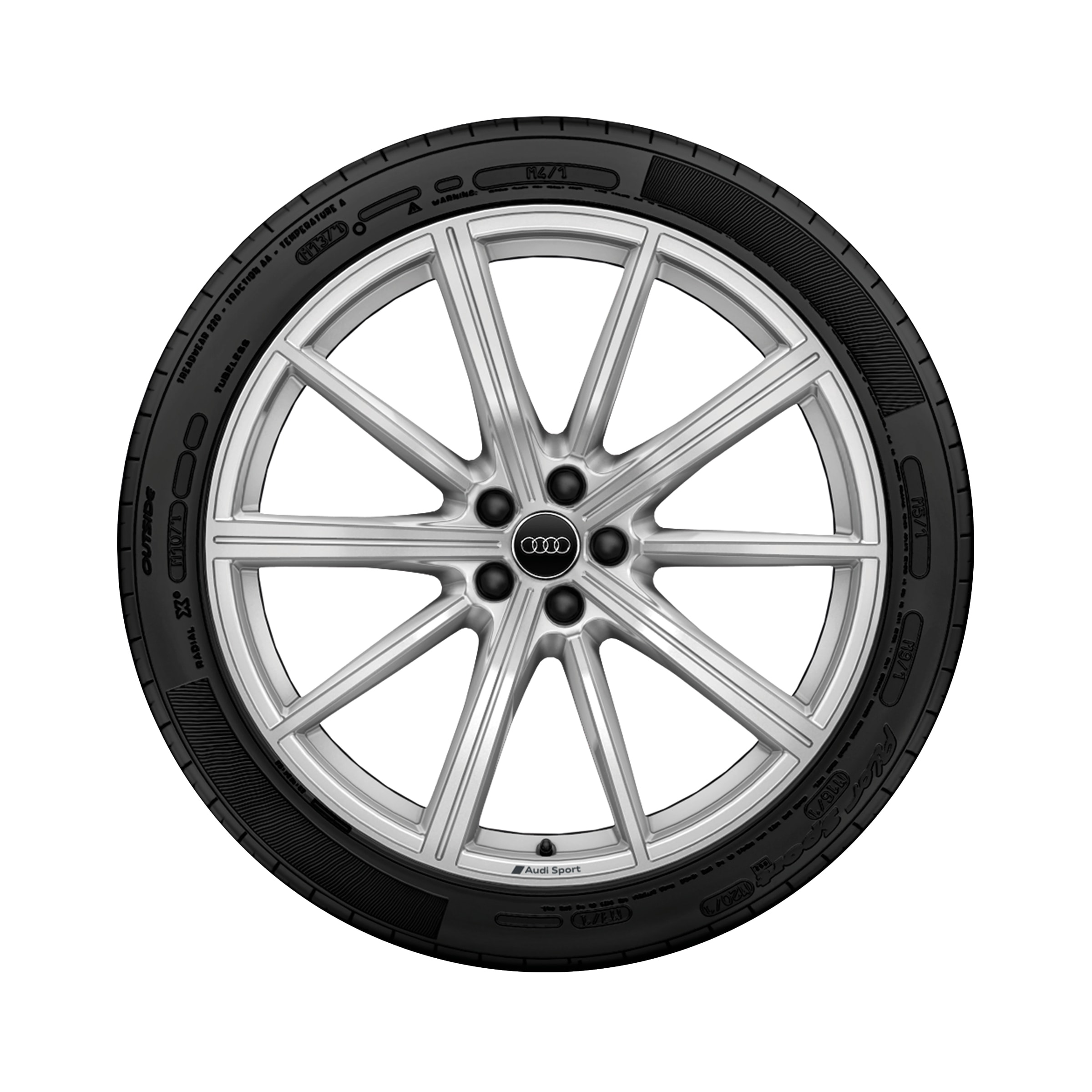 Rad, 10-Speichen-Stern Rad, 10-Speichen-Stern