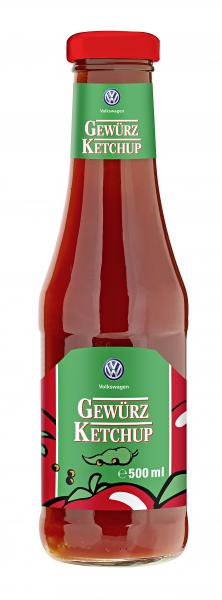 3 Flaschen Original Volkswagen VW Gewürz Ketchup Curry je 500ml 3 Flaschen Original Volkswagen VW Gewürz Ketchup Curry je 500ml