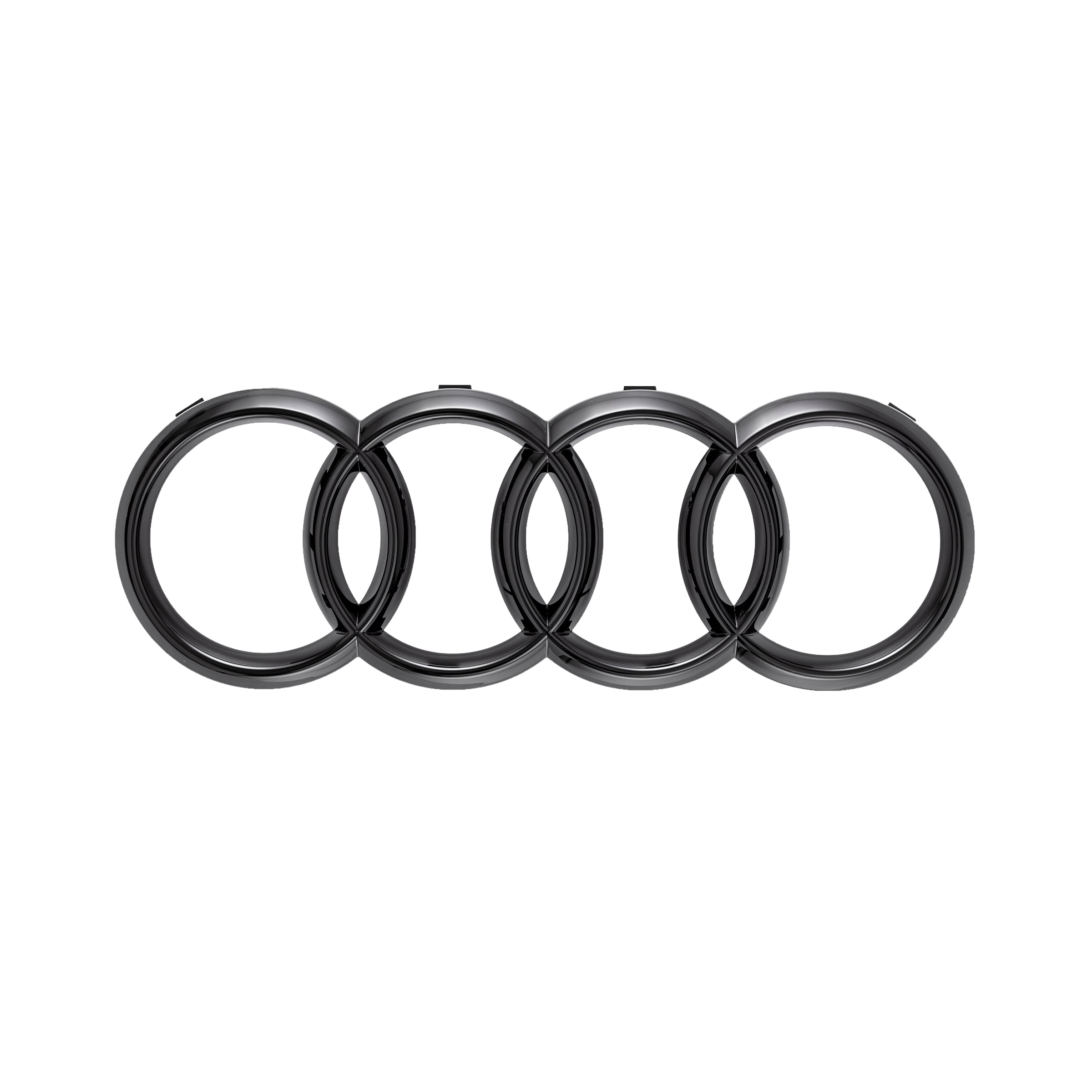 Audi Ringe in Schwarz