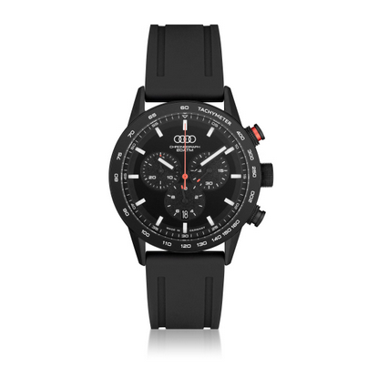 Audi Chronograph, Herren, schwarz